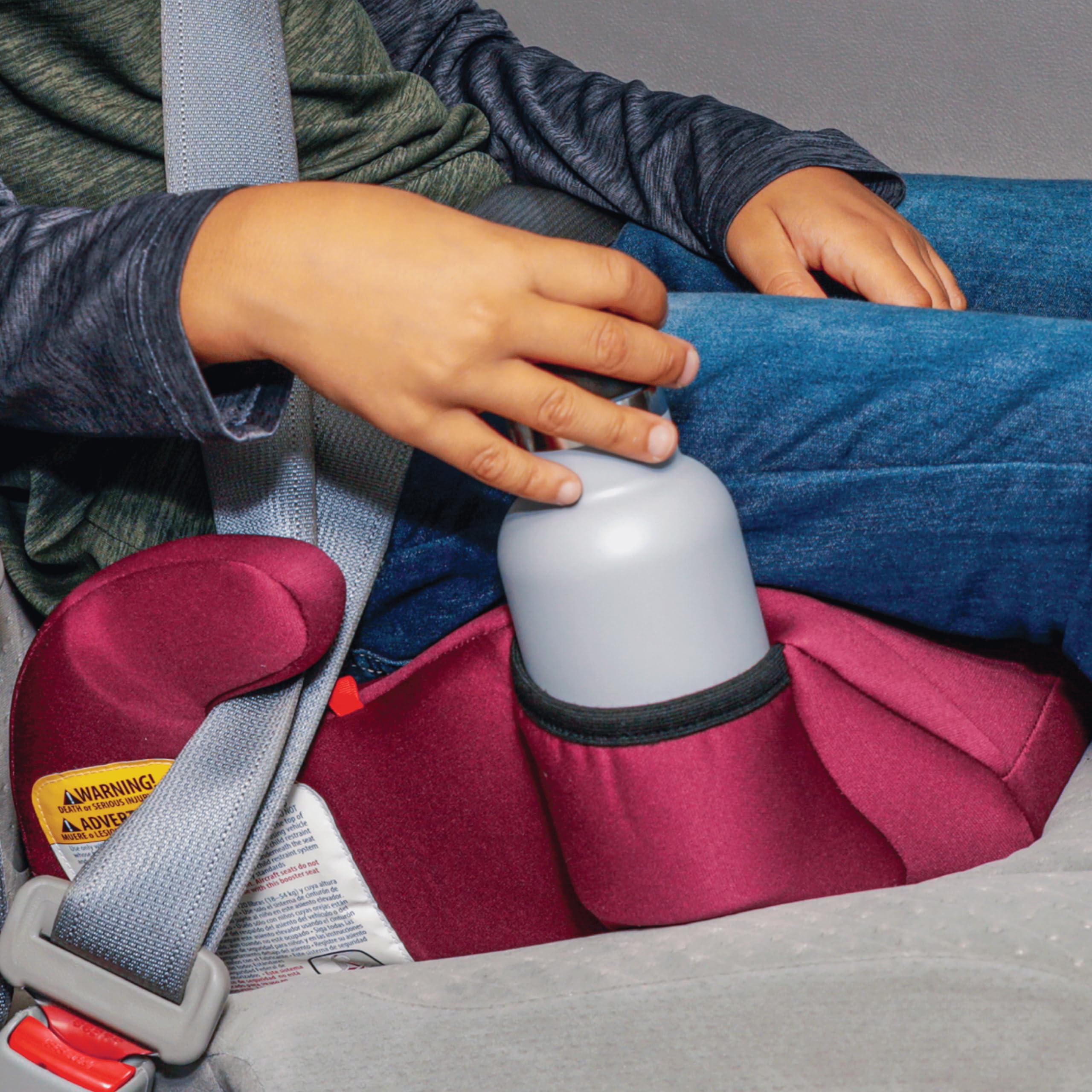 Diono Solana 2022, No Latch, Pack of 2 Backless Booster Car Seats, Lightweight, Machine Washable Covers, Cup Holders, Pink 🍁 All In One Marketplace Canada