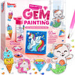 Klever Kits 16 Projects Gem Painting, Kids Diamond Art Painting Kit with 5D Gem, Arts and Crafts for Girls Ages 6-12,Art Gift Ideas for Girls Crafts Ages 6, 7, 8, Girl Gifts, Easter Gifts for Kids 🍁 All In One Marketplace Canada