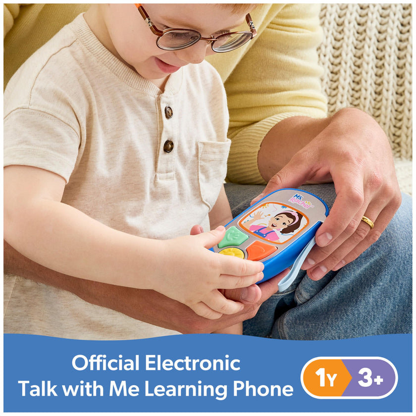 Ms. Rachel Official Electronic Talk with Me Learning Phone with Conversational Phrases, Educational Toys & Toddler Toys for Girls & Boys Ages 1-3+ 🍁 All In One Marketplace Canada