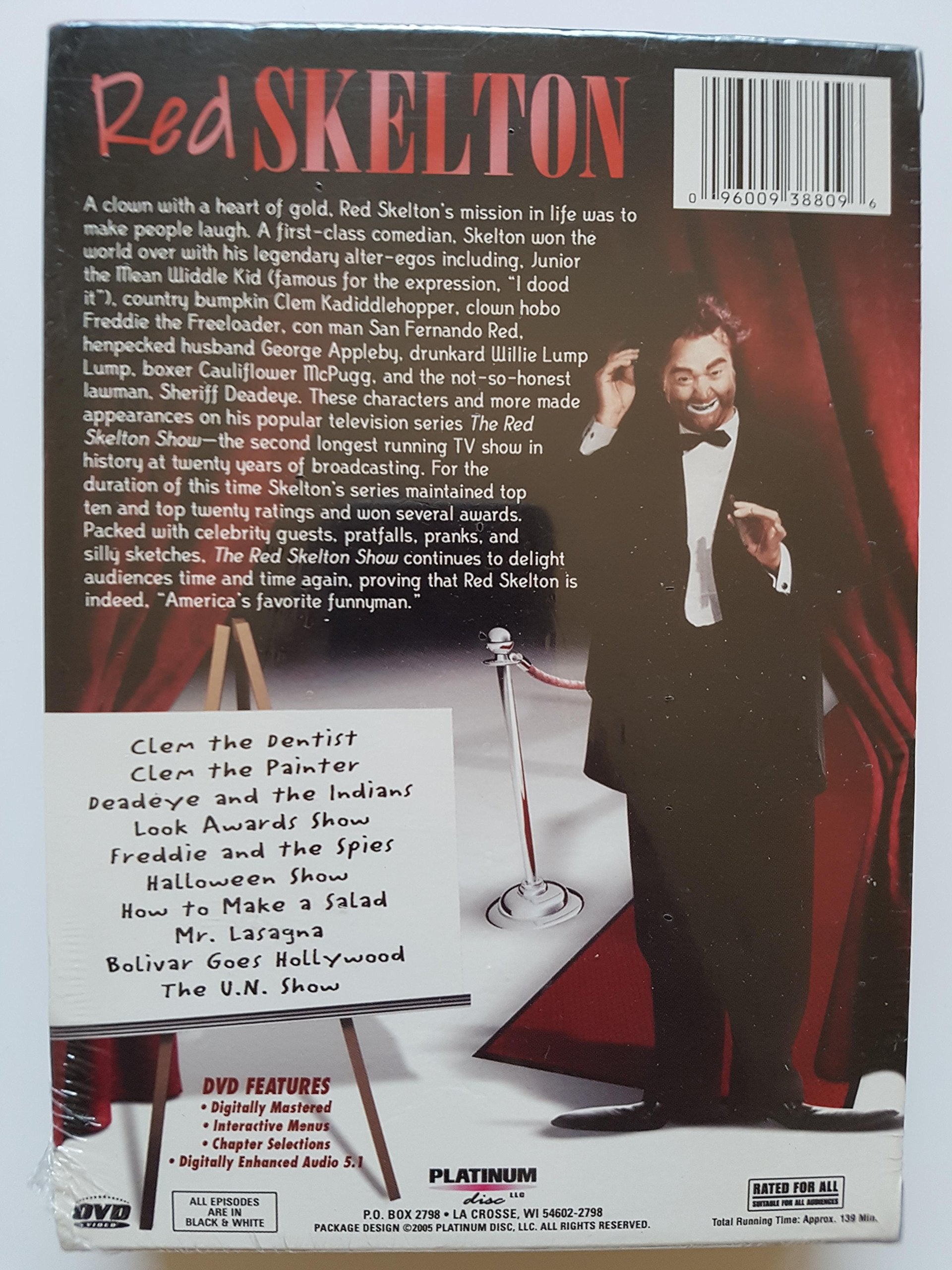 Red Skelton: America's Favorite Funnyman (2-DVD pack) [Import]