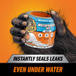Gorilla Waterproof Patch & Seal Tape, Heavy-Duty, Instantly Seals, Works Underwater, Indoor/Outdoor, Flexible Permanent Bond, 4 in x 10 ft, White 🍁 All In One Marketplace Canada
