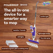 Swiffer Power Mop Wood, Hardwood Floor Cleaner for Mopping Home, All Purpose Multi-Surface Cleaning Set Includes PowerMop Wood, 2 Pads, 1 Quickdry Lemon Solution, & 2 Batteries, 5 Count 🍁 All In One Marketplace Canada