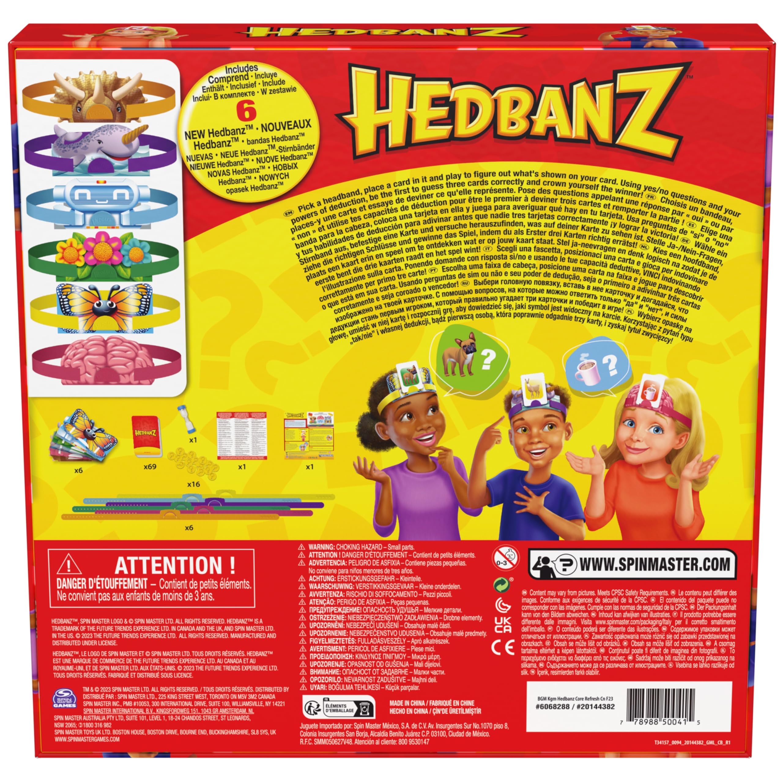 Spin Master Games Hedbanz Family Game 🍁 All In One Marketplace Canada