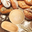 KOACKL Sourdough Bread Starter Kits, Banneton Sourdough Bread Making Tools Kit, Banneton Proofing Basket Making Bread Basket Baking for Baking Dough with Rising Pattern (Round and Oval) 🍁 All In One Marketplace Canada