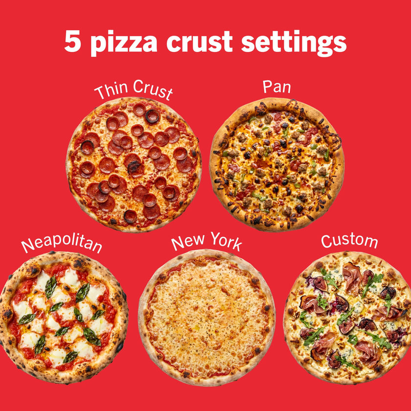 Ninja Artisan Pizza Oven, 12-in/30.5cm 3-Min Pizza, 700F/371°C, 5-n-1, Gray 🍁 All In One Marketplace Canada