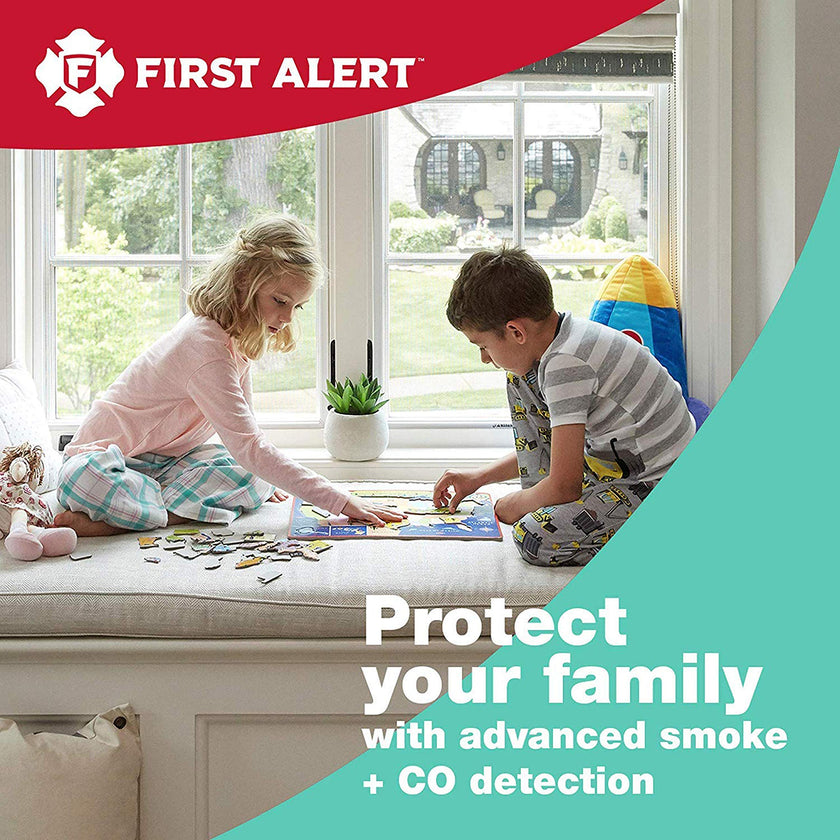 First Alert Battery Operated Smoke and Carbon Monoxide Alarm, White, PRC700A-6 🍁 All In One Marketplace Canada