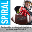 Franklin Sports Official Size Football - All-Weather 1000 Regulation Outdoor Football - Synthetic Leather Adult Size Football - Extra Grip Official Size Football - Brown + White 🍁 All In One Marketplace Canada
