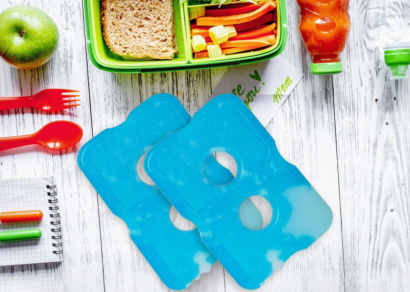 Healthy Packers Ice Packs for Lunch Boxes & Coolers - Freezer Packs - Original Cool Pack | Cooler Accessories for Beach, Camping & Fishing | Slim & Long-Lasting Reusable Ice Pack for Cooler 🍁 All In One Marketplace Canada