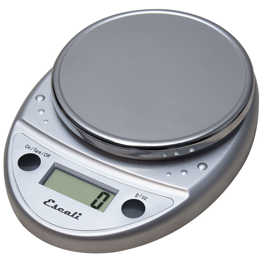 Escali Primo Digital Food Scale Multi-Functional Kitchen Scale and Baking Scale for Precise Weight Measuring and Portion Control, 8.5 x 6 x 1.5 inches, Chrome 🍁 All In One Marketplace Canada
