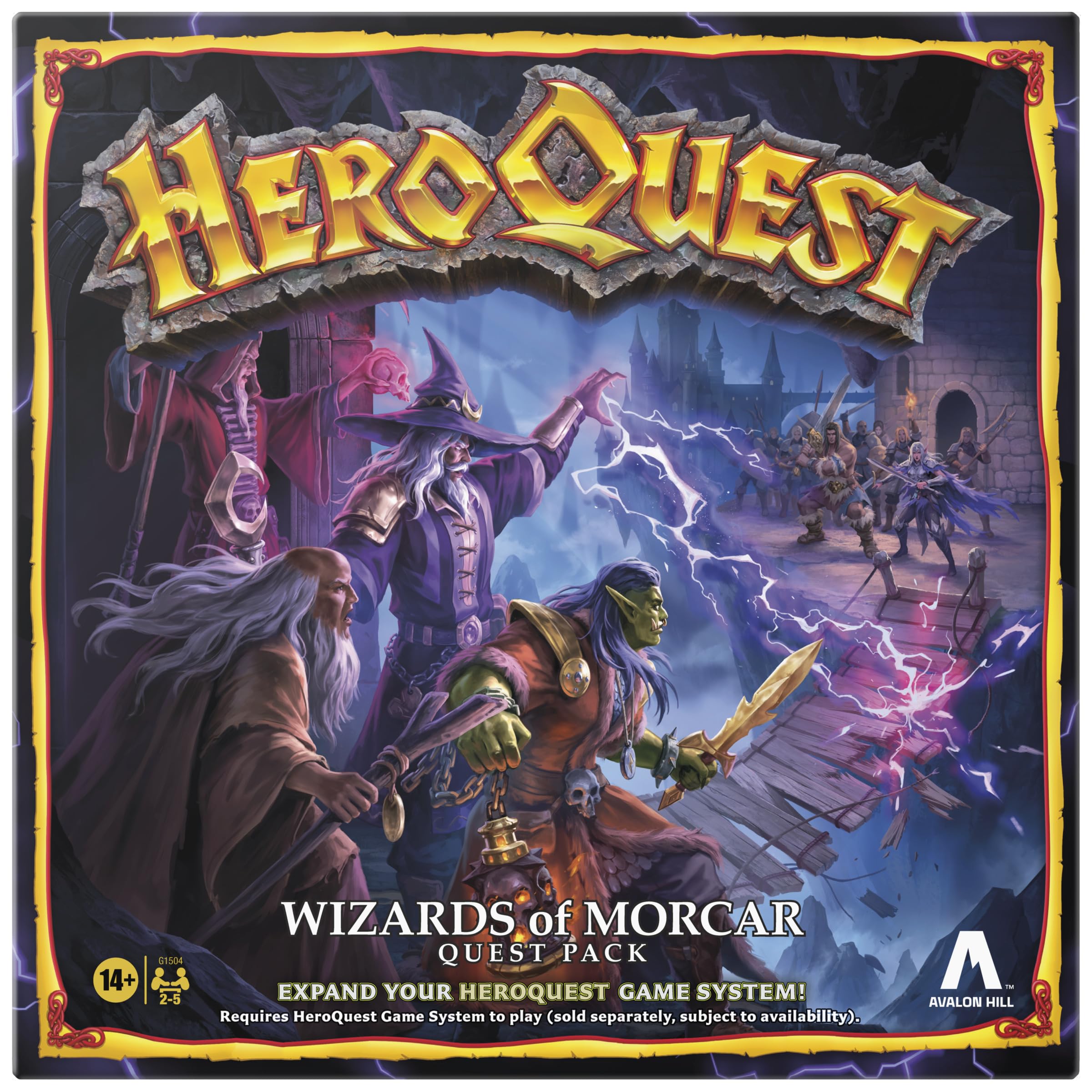 Avalon Hill HeroQuest Wizards of Morcar Quest Pack – Ages 14+ – 2 to 5 Players – Roleplaying Games 🍁 All In One Marketplace Canada