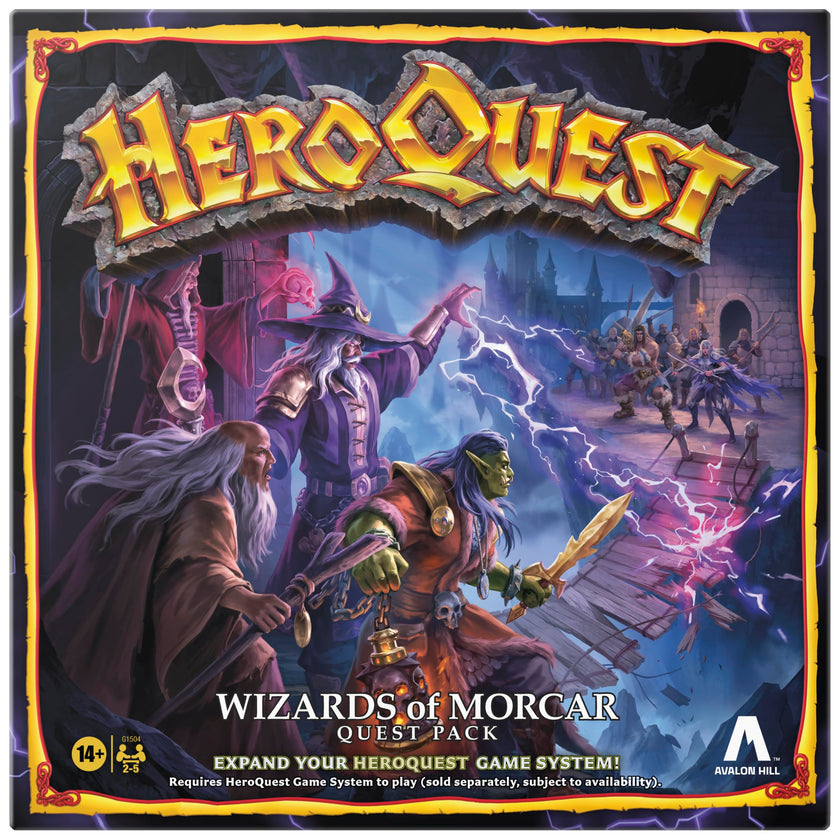 Avalon Hill HeroQuest Wizards of Morcar Quest Pack – Ages 14+ – 2 to 5 Players – Roleplaying Games 🍁 All In One Marketplace Canada