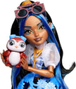 Monster High Doll, Robecca Steam in Blue Blouse and Black Shorts with Pet Penguin Captain Penny and 7 Accessories Like Flying Goggles and Purse 🍁 All In One Marketplace Canada