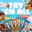 BUILT Puff Protein Bars, Mint Chip, 17g Protein - 12 Count 🍁 All In One Marketplace Canada