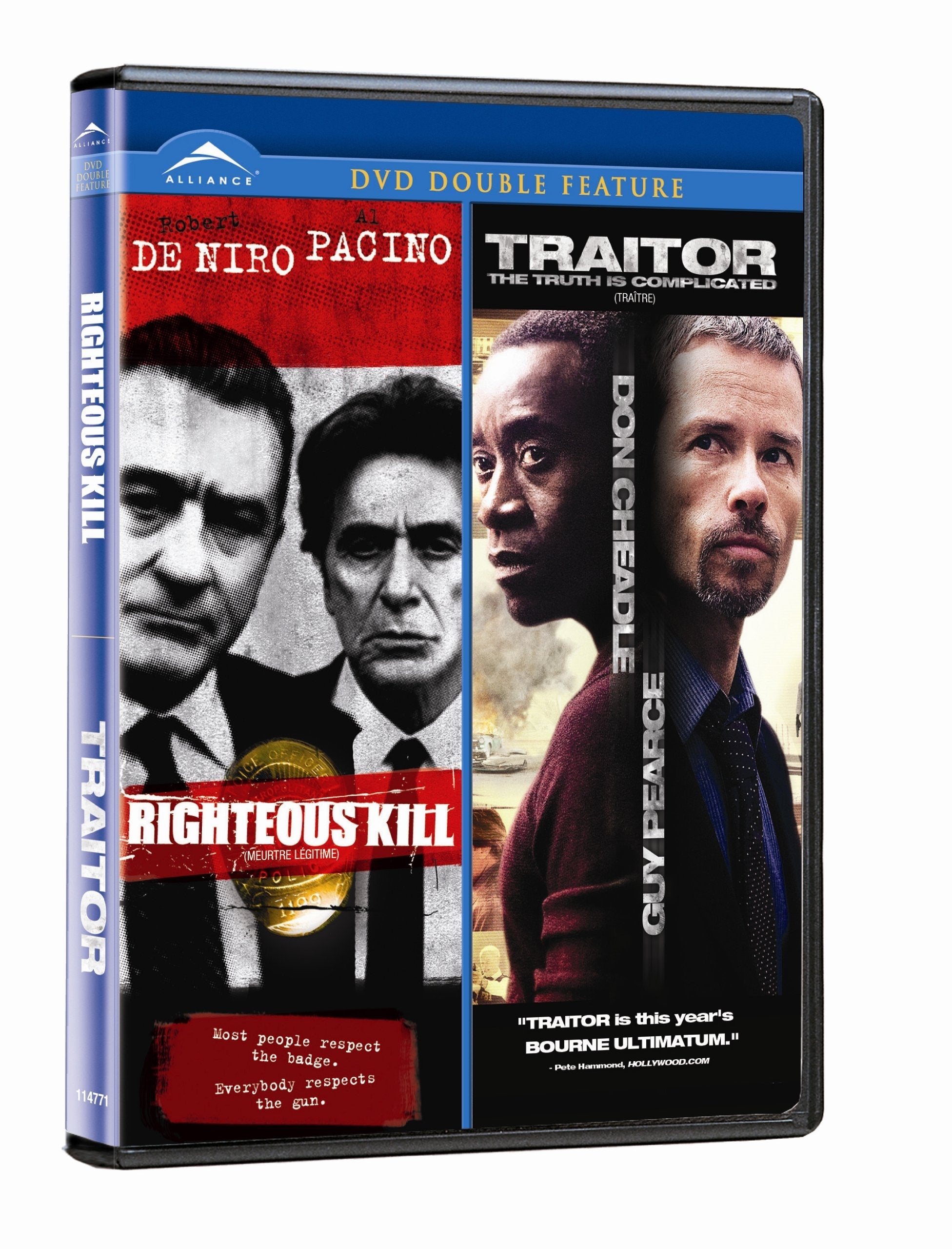 Righteous Kill / Traitor - DVD (Used)