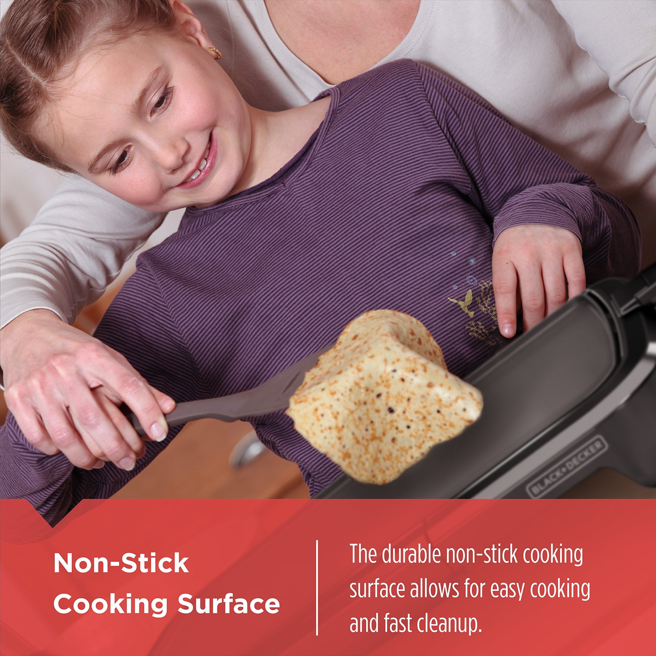 BLACK+DECKER Family-Sized XL Electric Griddle with Removable Drip Tray 🍁 All In One Marketplace Canada