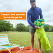 Bright Starts Pop 'N Jump Portable Activity Jumper, Indoor/Outdoor Use, Owl Forest with 4 Sensory Toys, Ages 6-12 Months 🍁 All In One Marketplace Canada