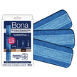 Bona Mop Microfiber Cleaning Pad for Hardwood & Hard Surface Floors - Value 3-Pack - For Use With Bona Mops - Dual Zone Cleaning 🍁 All In One Marketplace Canada