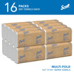 Scott Professional Universal Multifold Paper Towels, Bulk (01840), Absorbency Pockets, White, 9.2