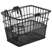 Retrospec Apollo Detachable Front Bike Basket Steel Half-Mesh with Integrated Detachable Hooks and Built-in Handle, Easy Assembly and Portability for Bicycles 🍁 All In One Marketplace Canada