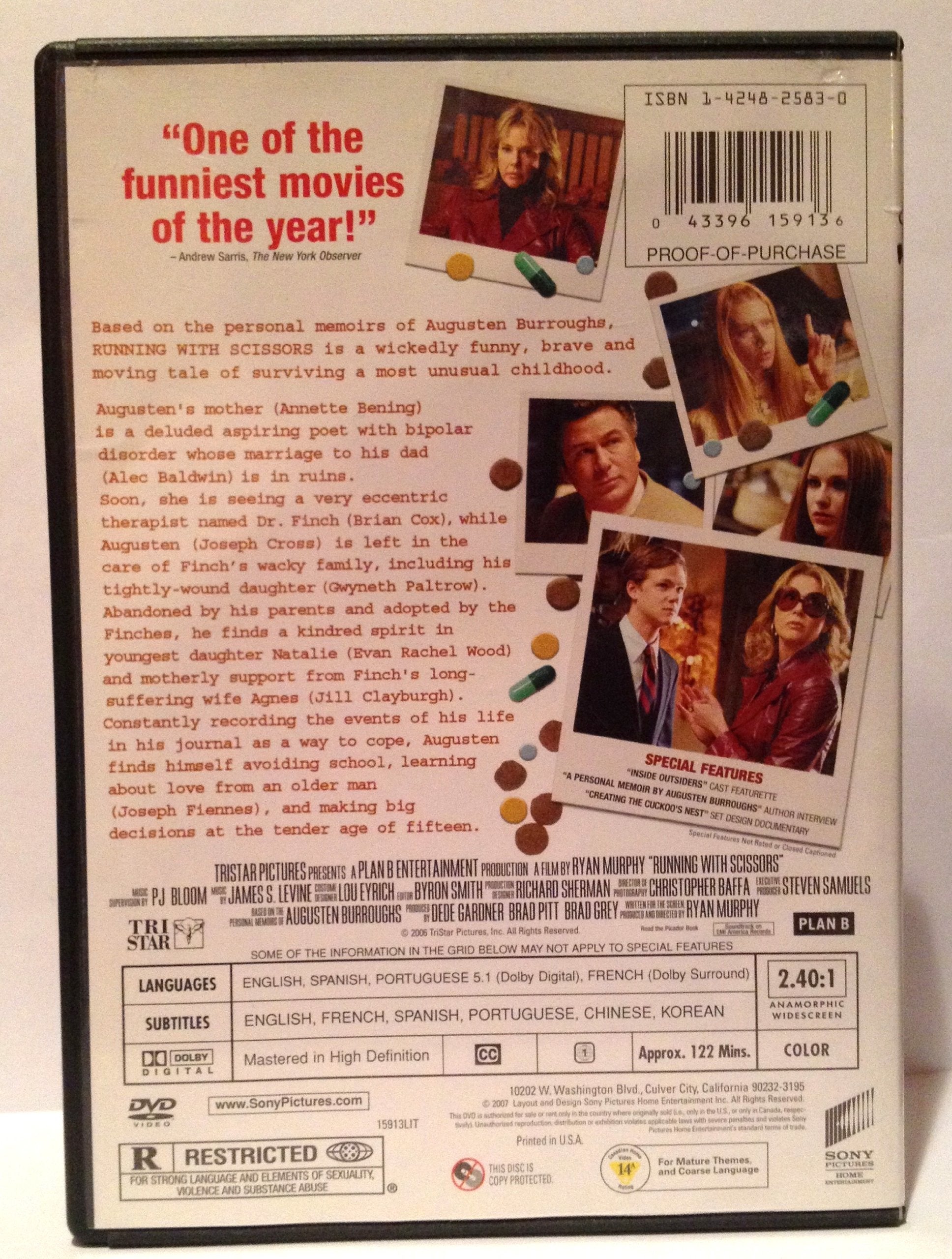 Running With Scissors (Widescreen) - DVD (Used)
