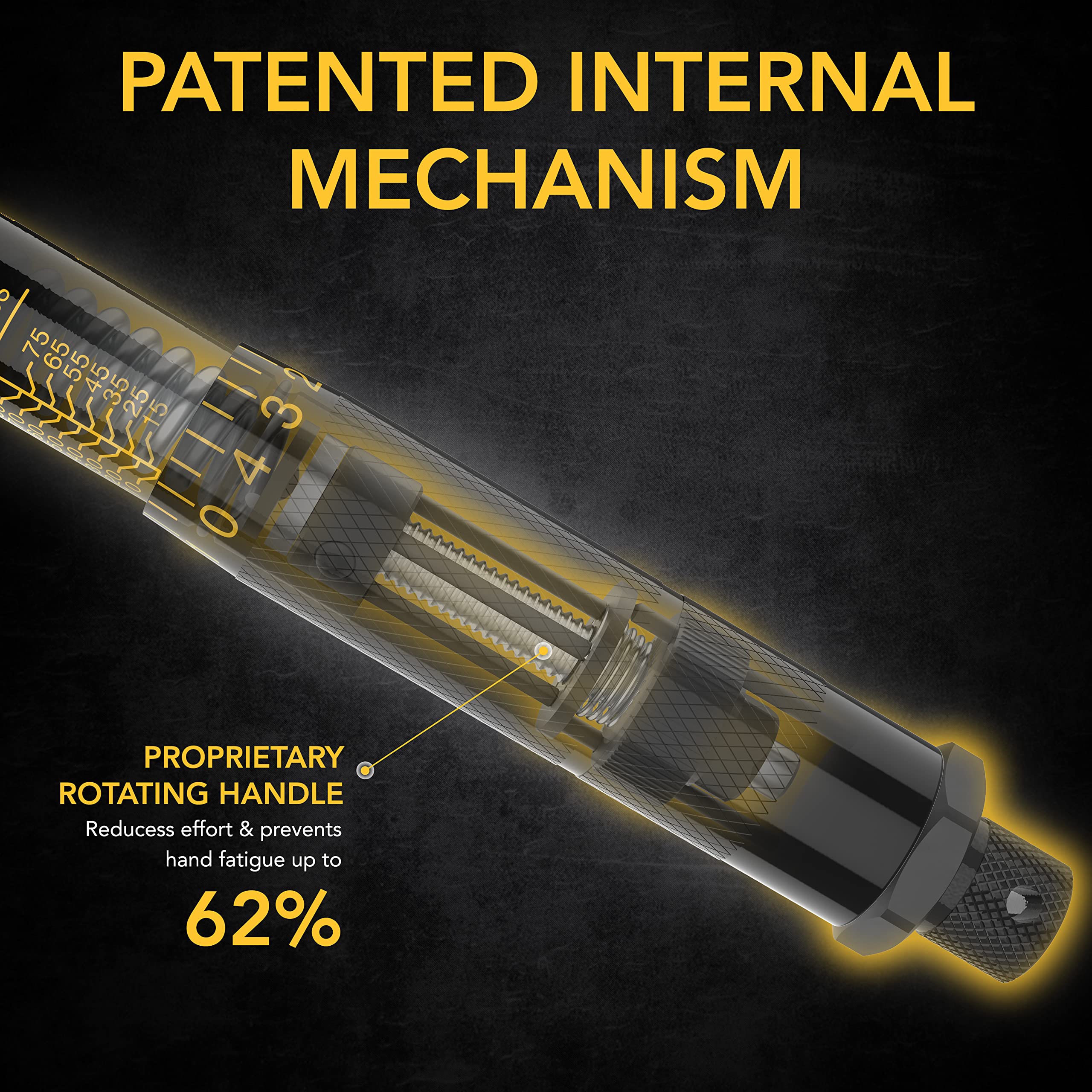 LEXIVON 3/8-Inch Drive Click Torque Wrench 10~80 Ft-Lb/13.6~108.5 Nm (LX-182) 🍁 All In One Marketplace Canada