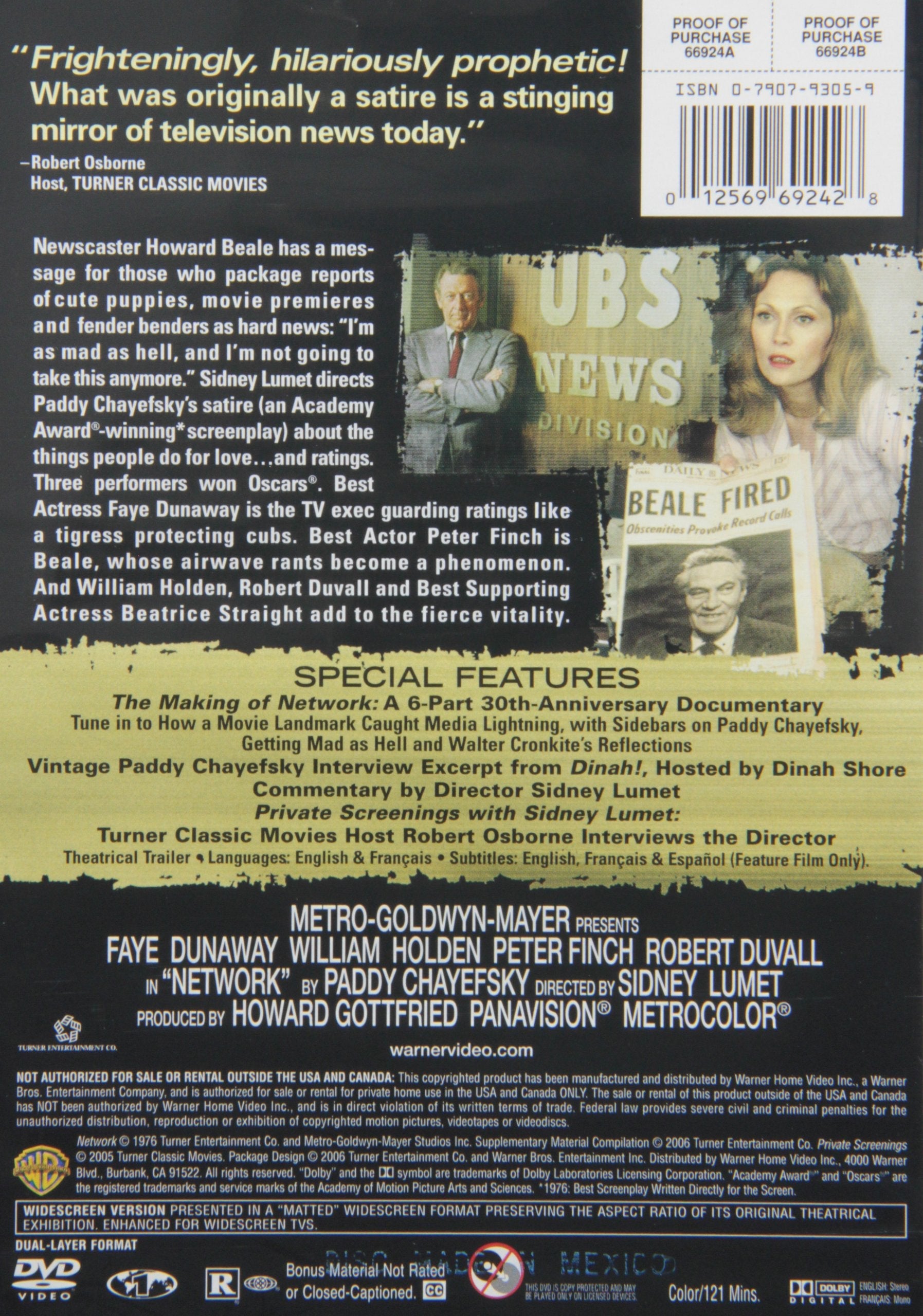Network (Two-Disc Special Edition) (Bilingual)