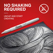 Sharpie Metallic Permanent Markers, Fine Point, Silver, 12 Count 🍁 All In One Marketplace Canada