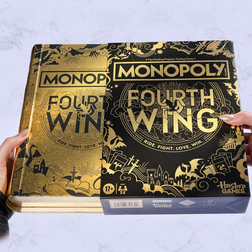 Monopoly Fourth Wing Edition Board Game for Adults | Officially Licensed Game Inspired by the Empyrean Series, Book 1 | 2-6 Players | Ages 17+ 🍁 All In One Marketplace Canada