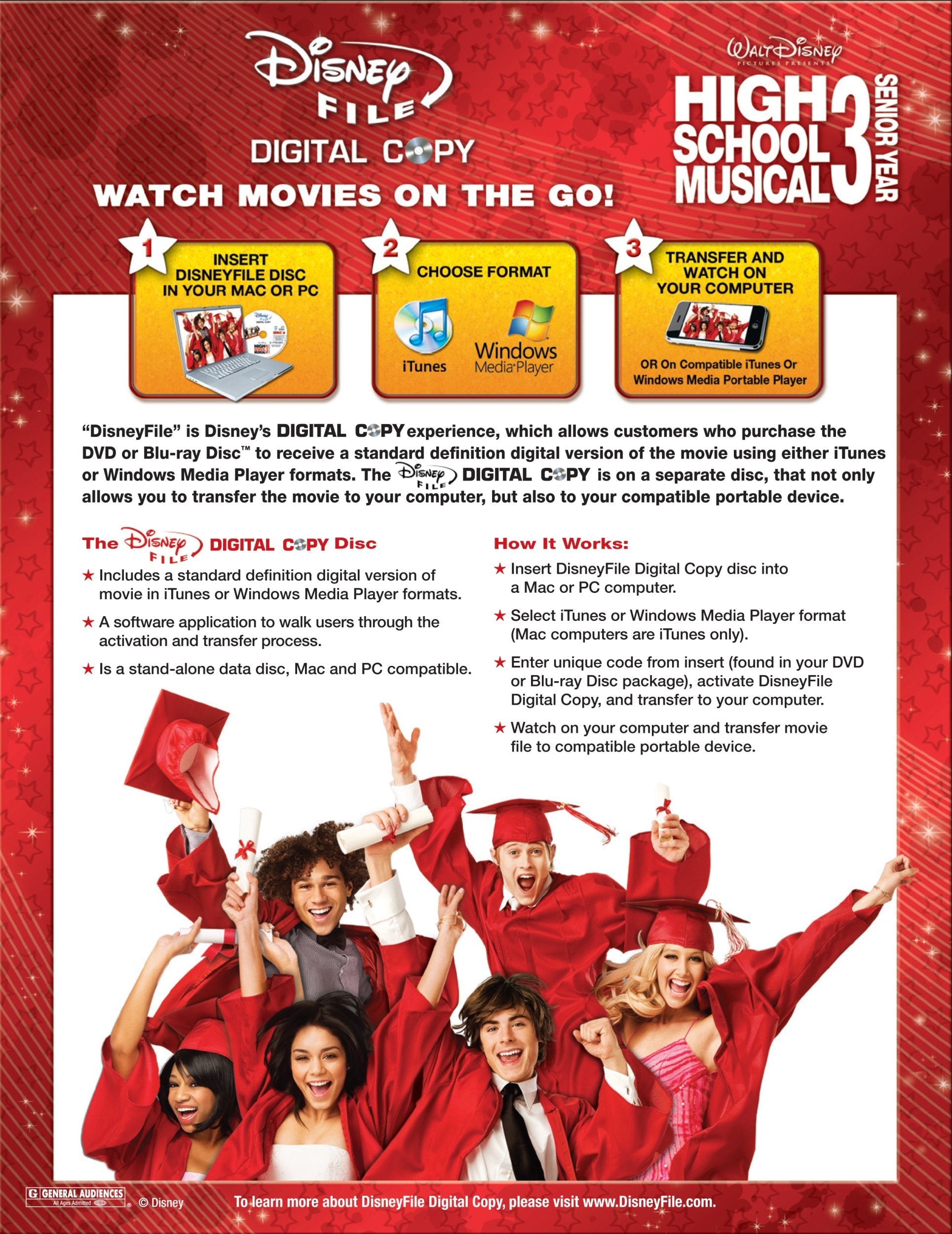 High School Musical 3: Senior Year - Blu-ray/DVD (Used)