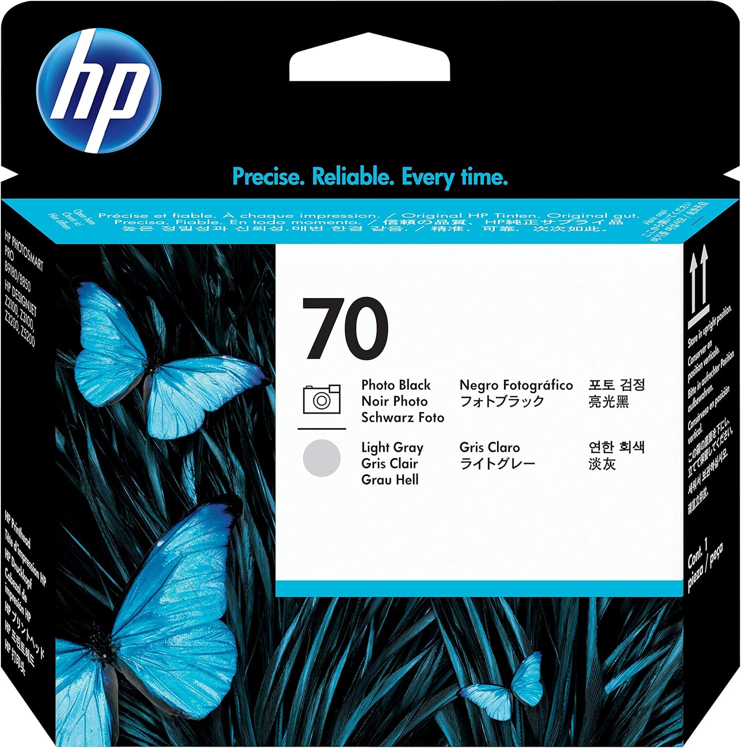HP 70 Photo Black & Light Gray DesignJet Printhead (C9407A)