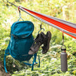 Gear AID HEROCLIP Carabiner Gear Clip and Hook (Medium) for Camping, Backpack, and Garage Organization, Black and Blue 🍁 All In One Marketplace Canada