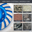 SWIGRANCE 2Pcs Diamond Concrete Grinding Cup Wheels 115mm 4-1/2