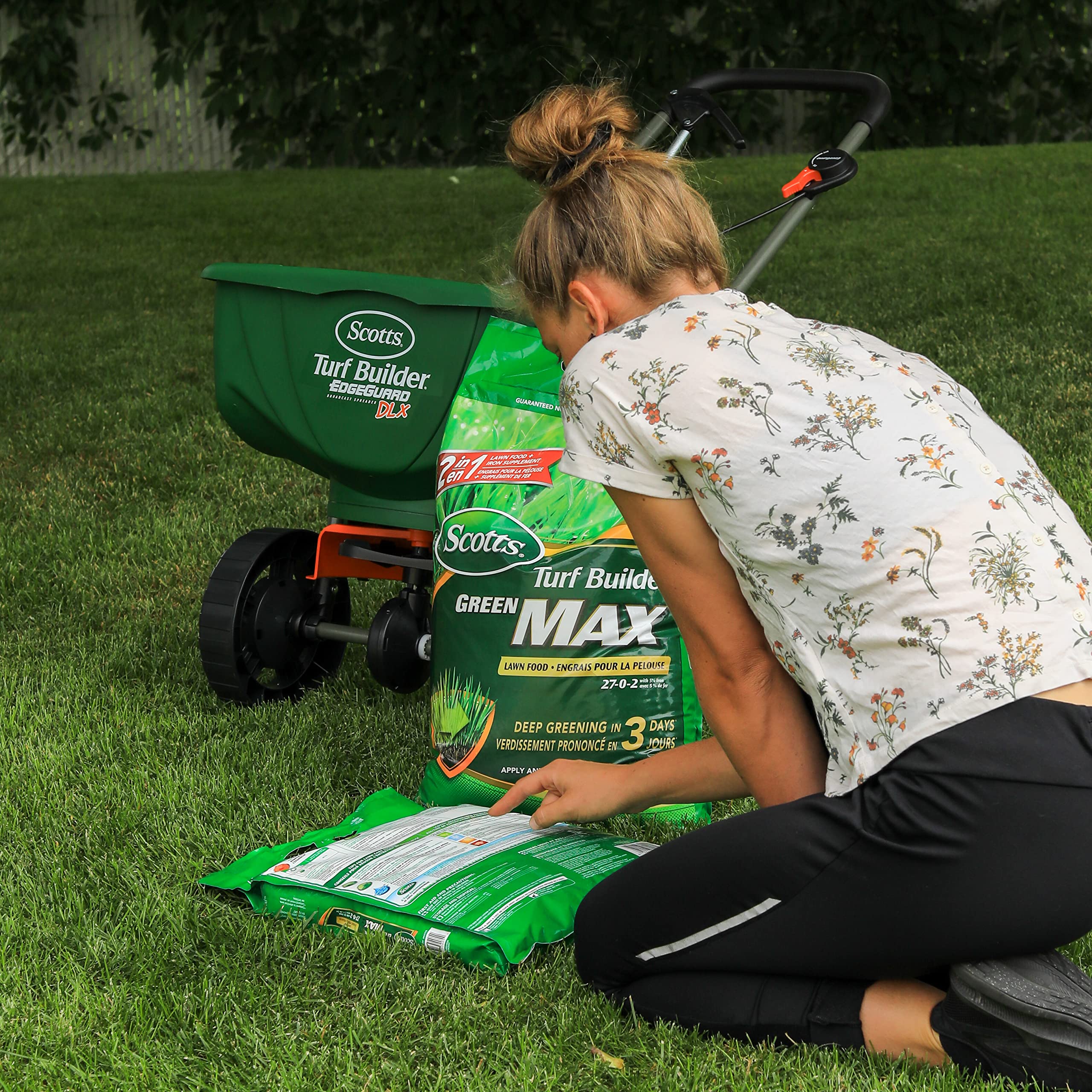 Scotts Turf Builder Green Max Lawn Food, 5.7kg (350 sq Meters / 3,767 sq feet Coverage) | Promotes Fast, deep Greening in 3 Days 🍁 All In One Marketplace Canada