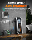 WOLFBOX MV24 4000A Jump Starter,12V Car Booster Pack with 65W Quick Charger,LED Display, 88.8Wh Portable Jump Starter Battery (10L Gas 10L Diesel Engine) with LED Light, Jumper Cables 🍁 All In One Marketplace Canada