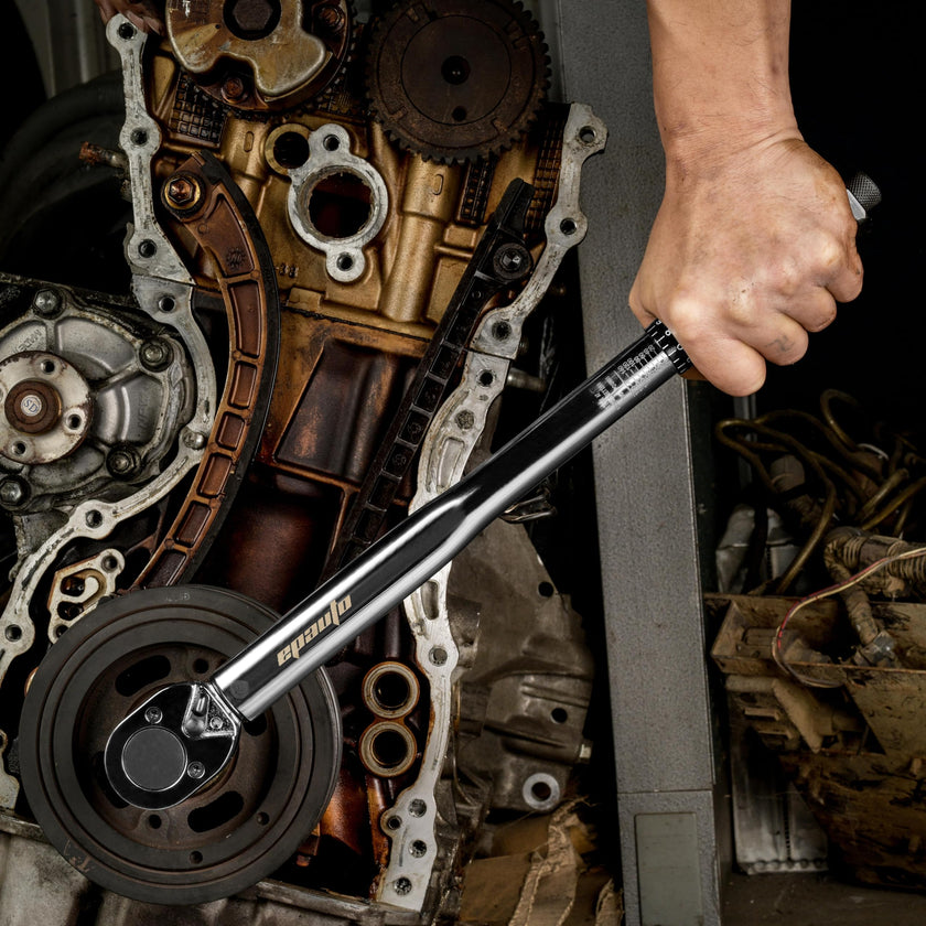EPAuto 1/2-inch Drive Click Torque Wrench, 10~150 ft./lb, 13.6~203.5 N/m 🍁 All In One Marketplace Canada