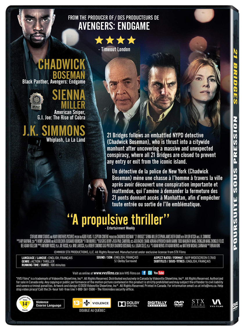 21 Bridges - DVD