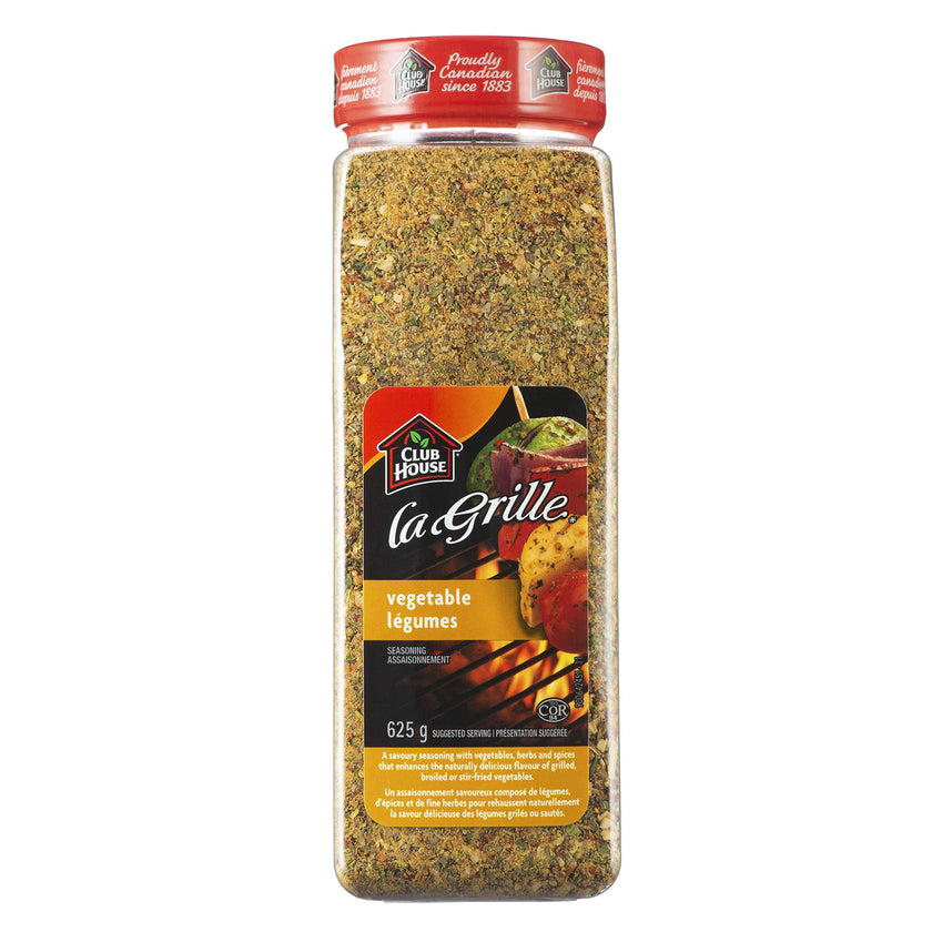Club House, Grilling Made Easy, Vegetable Seasoning, 625g 🍁 All In One Marketplace Canada