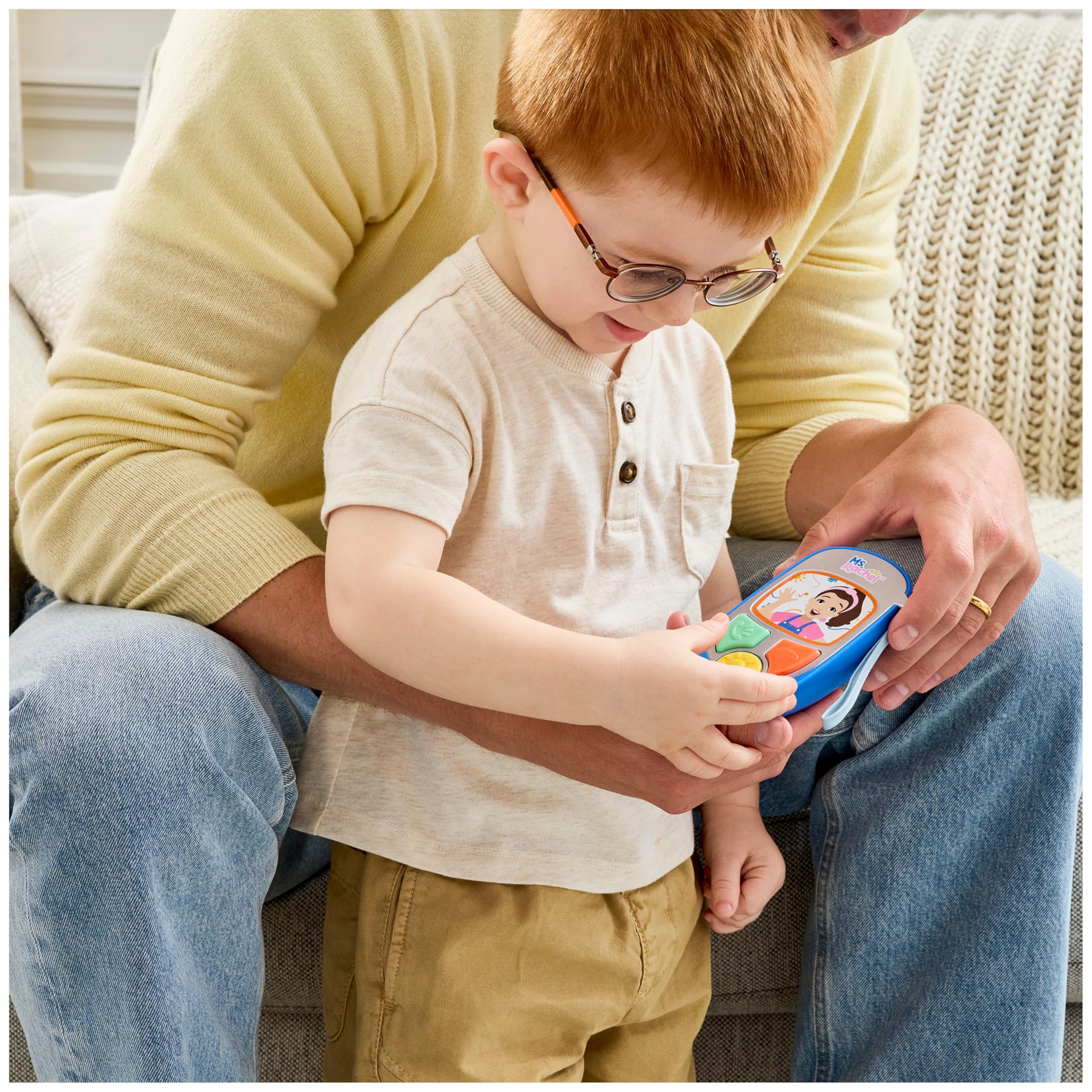 Ms. Rachel Official Electronic Talk with Me Learning Phone with Conversational Phrases, Educational Toys & Toddler Toys for Girls & Boys Ages 1-3+ 🍁 All In One Marketplace Canada
