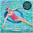 SwimWays Spring Float Premium Papasan Pool Lounger, Inflatable Pool Floats Adult with Fast Inflation for Ages 15 & Up, Sky Blue 🍁 All In One Marketplace Canada