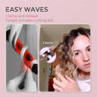 TYMO ROVY Hair Waver Curling Iron, 3-Barrel Ionic Hair Curler with 9 Heat Settings, Beach Waves Crimper for Women, Travel-Friendly, Anti-Scald, Fast Heating, Easy to Use, Pink, 1 inch 🍁 All In One Marketplace Canada