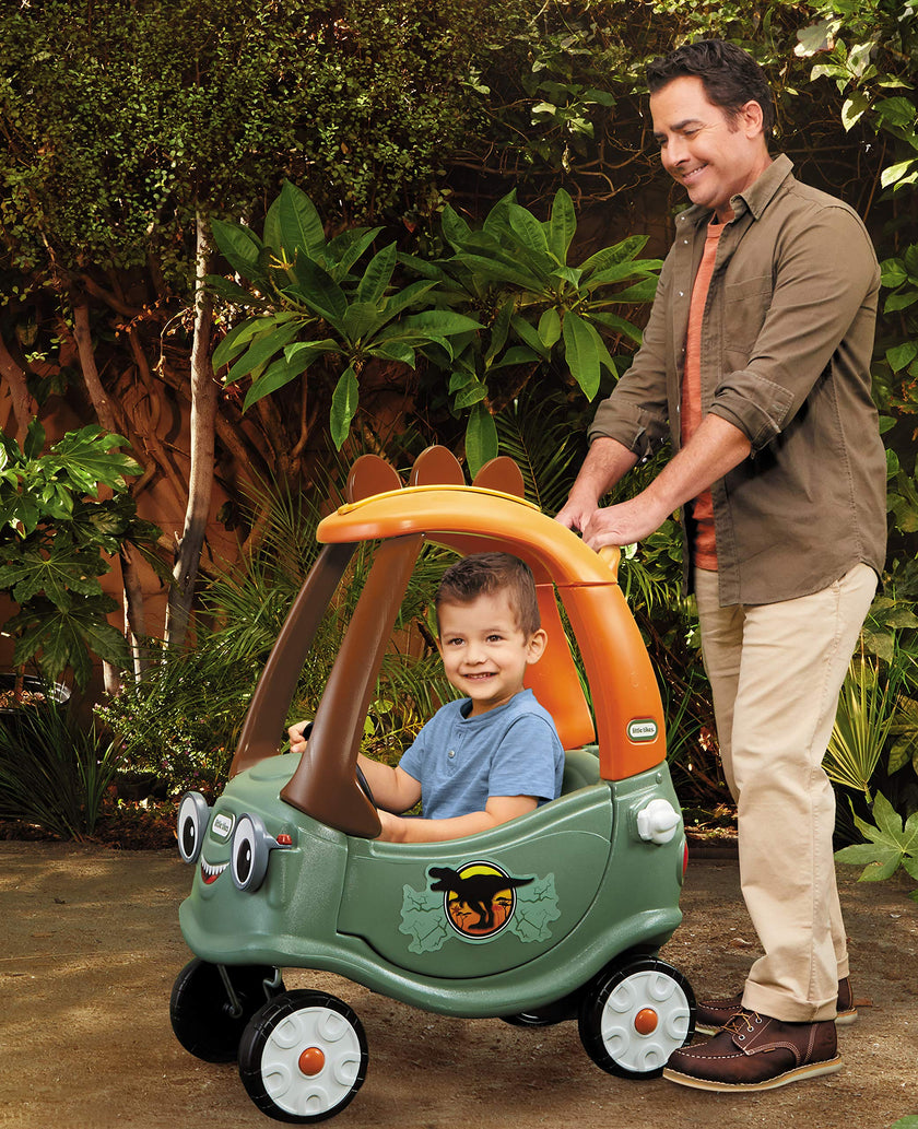 little tikes T-Rex Cozy Coupe by Dinosaur Ride-On Car for Kids, Multicolor Large 🍁 All In One Marketplace Canada
