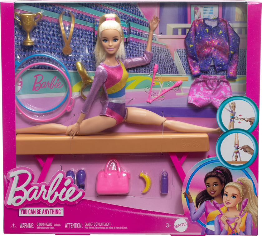 Barbie Gymnastics Doll & Accessories Playset 🍁 All In One Marketplace Canada