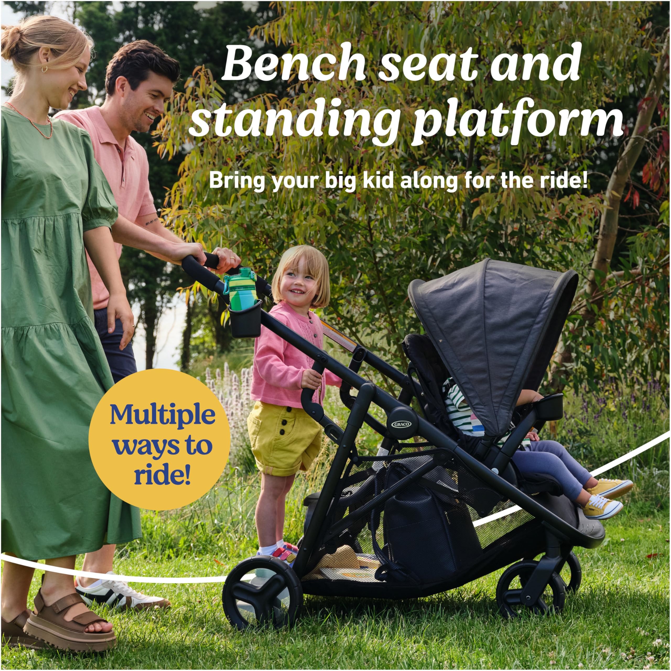 Graco Ready2Grow 2.0 Double Stroller, Rafa 🍁 All In One Marketplace Canada