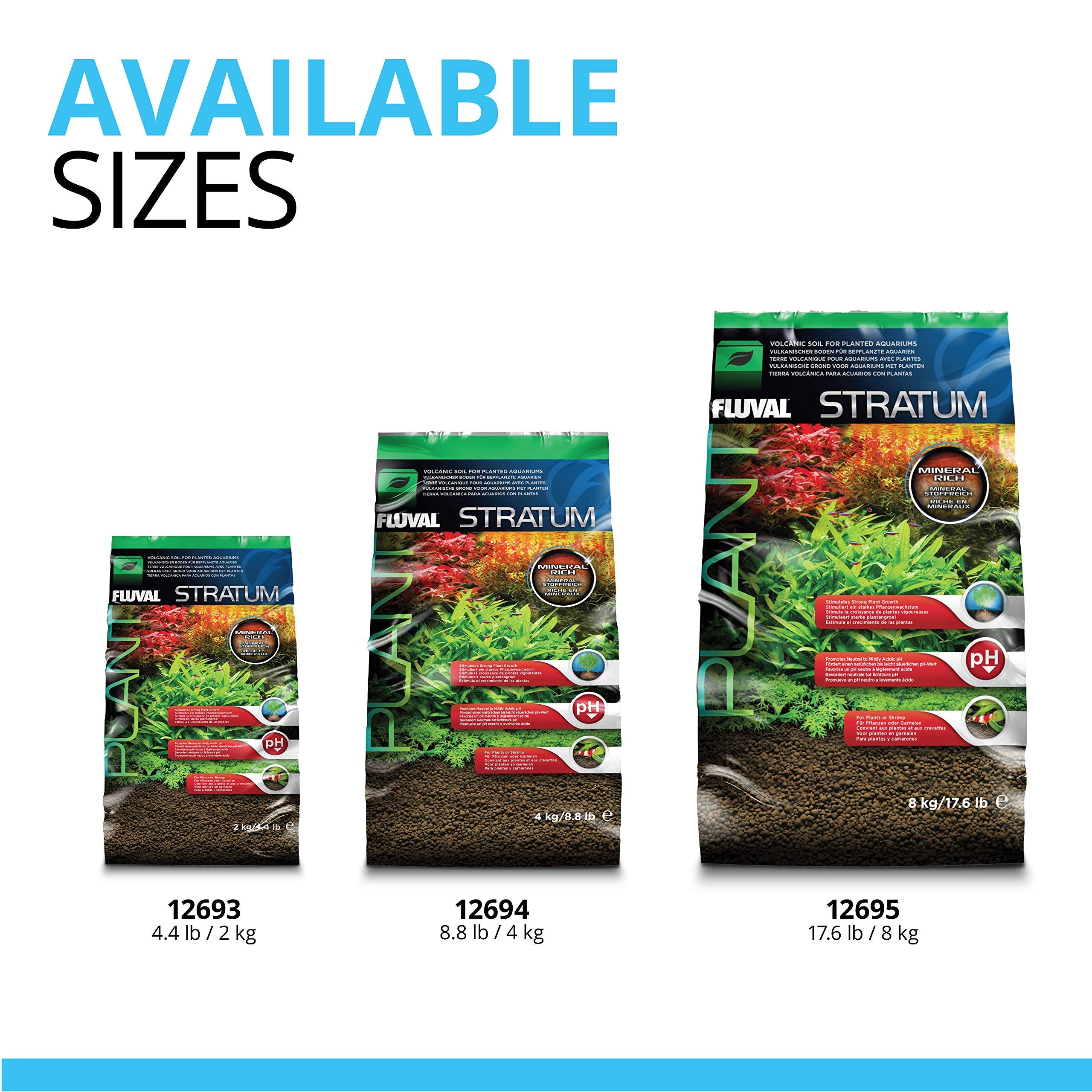 Fluval 12697 Plant and Shrimp Stratum, 8.8-Pound, Black 🍁 All In One Marketplace Canada