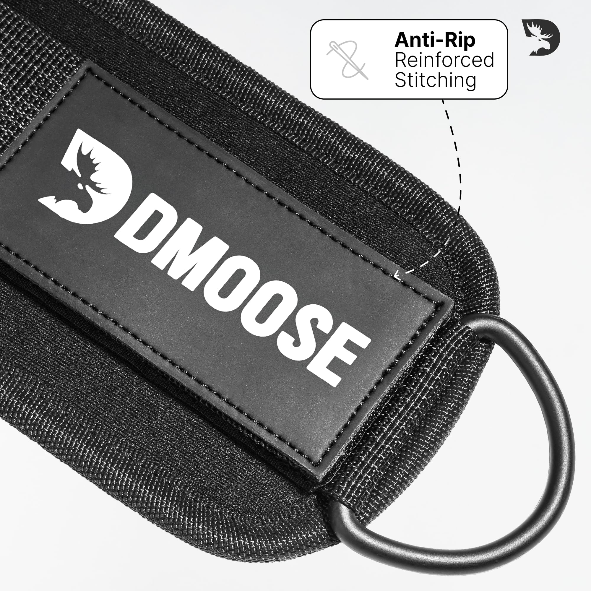DMoose Ankle Straps for Cable Machines for Kickbacks, Glute Workouts, Leg Extensions, Curls, and Hip Abductors for Men and Women, Adjustable Ankle Strap with Double D-Rings and Neoprene Support 🍁 All In One Marketplace Canada