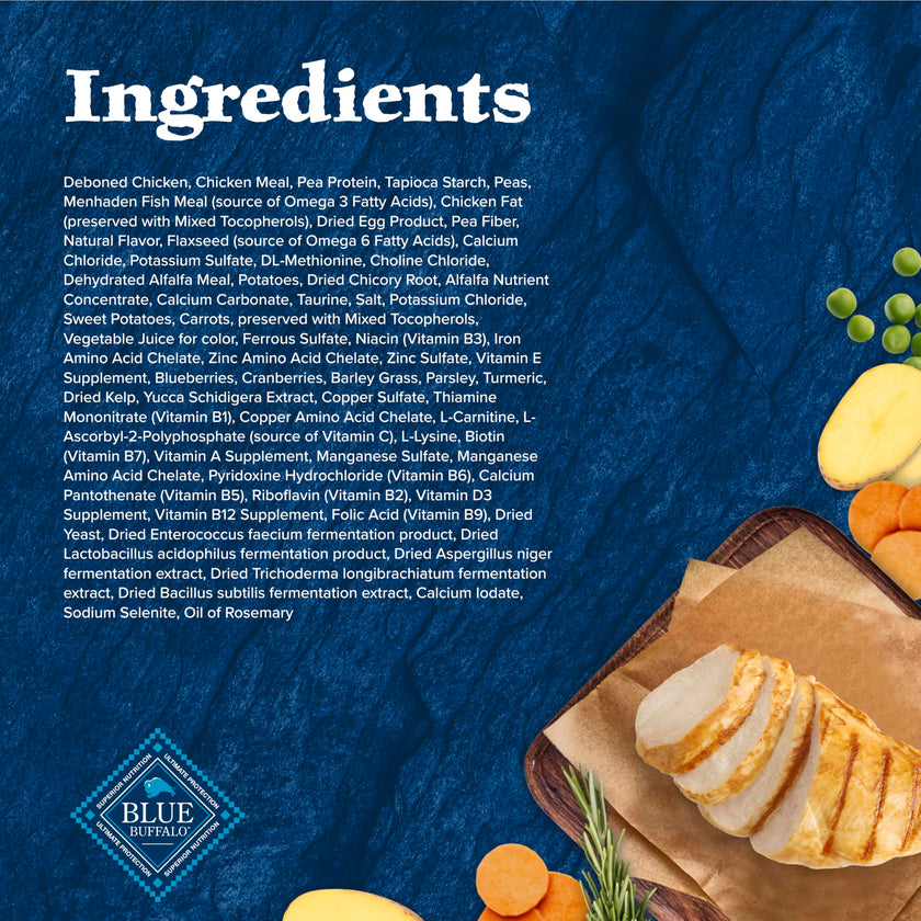 Blue Buffalo Wilderness with Chicken Natural High-Protein Grain-Free Dry Food for Adult Cats, Real Chicken First, Antioxidant-Rich LifeSource Bits Support Immunity, Promotes Strong Muscles, 12 lbs. 🍁 All In One Marketplace Canada