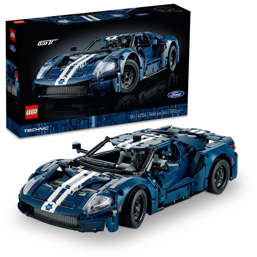 LEGO Technic 2022 Ford GT 42154 Car Model Kit for Adults to Build, Collectible Set, 1:12 Scale Supercar with Authentic Features, Gift Idea That Fuels Creativity and Imagination 🍁 All In One Marketplace Canada