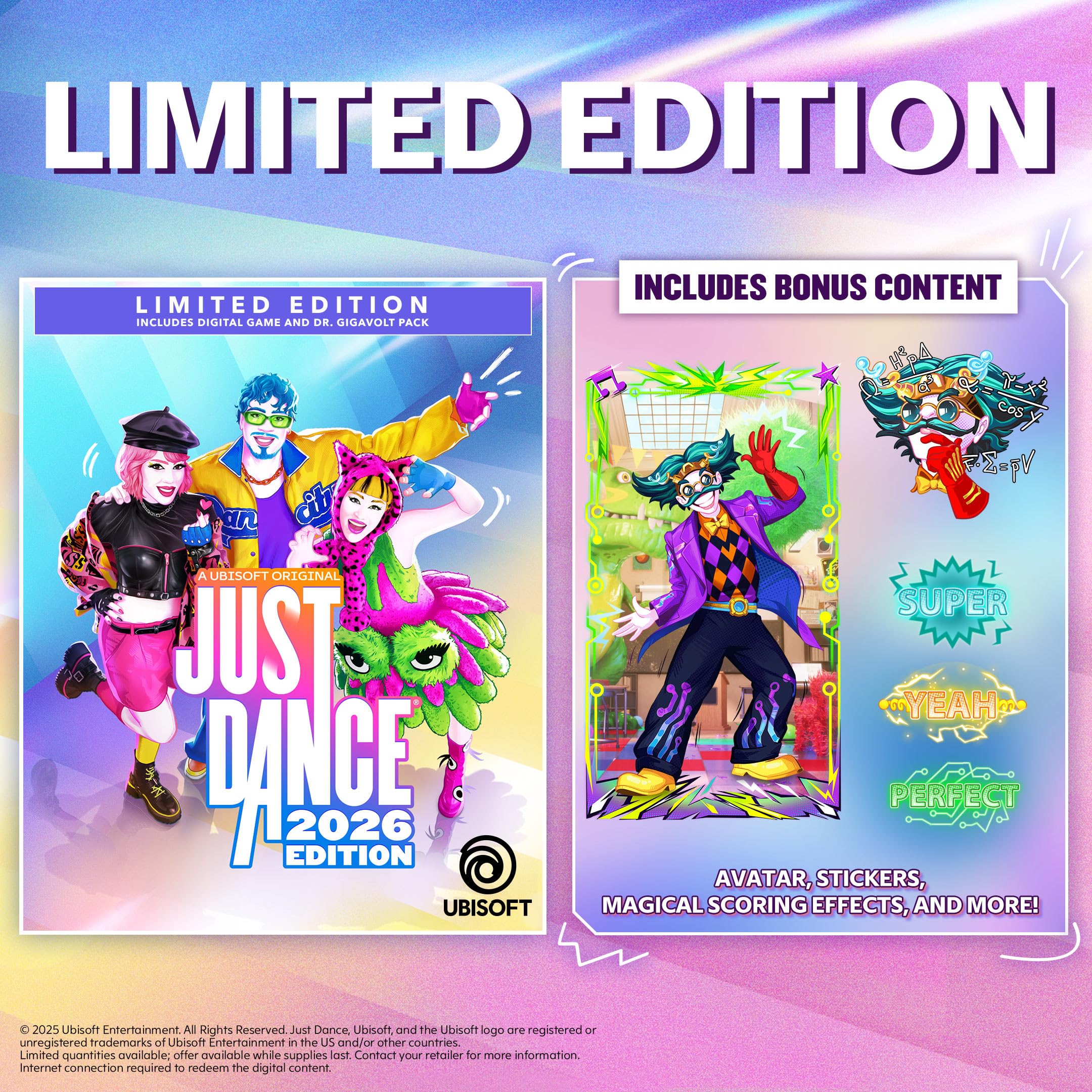 Just Dance 2026 Edition - Limited Edition, Nintendo Switch (Code in Box) 🍁 All In One Marketplace Canada