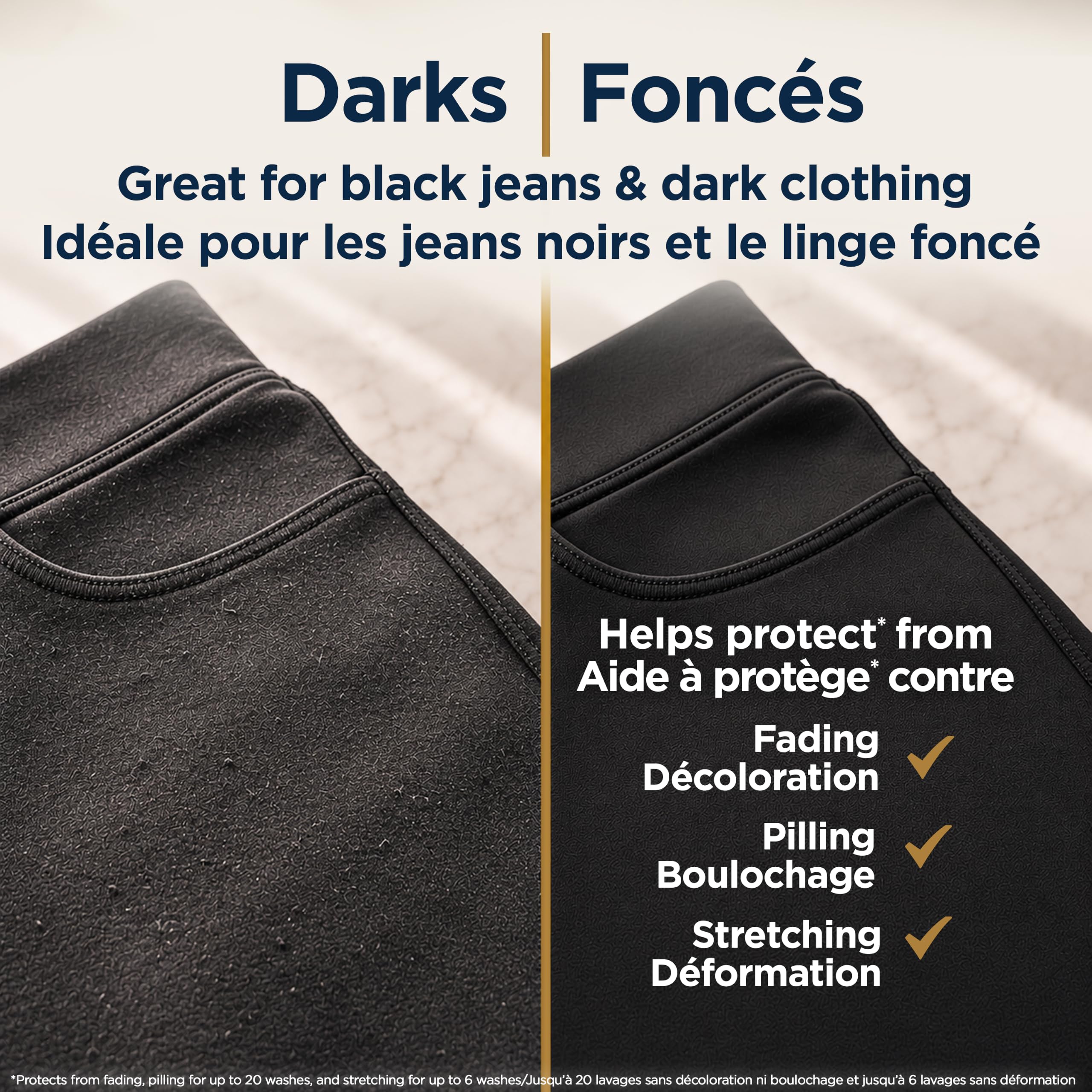 Woolite Darks Laundry Detergent for Dark Clothing; 2.96 L, 66 Loads; Helps Keep Clothes Looking Like New with Advanced Care & Fabric Guard Complex; Protects from Fading & Pilling Up 20 Washes 🍁 All In One Marketplace Canada
