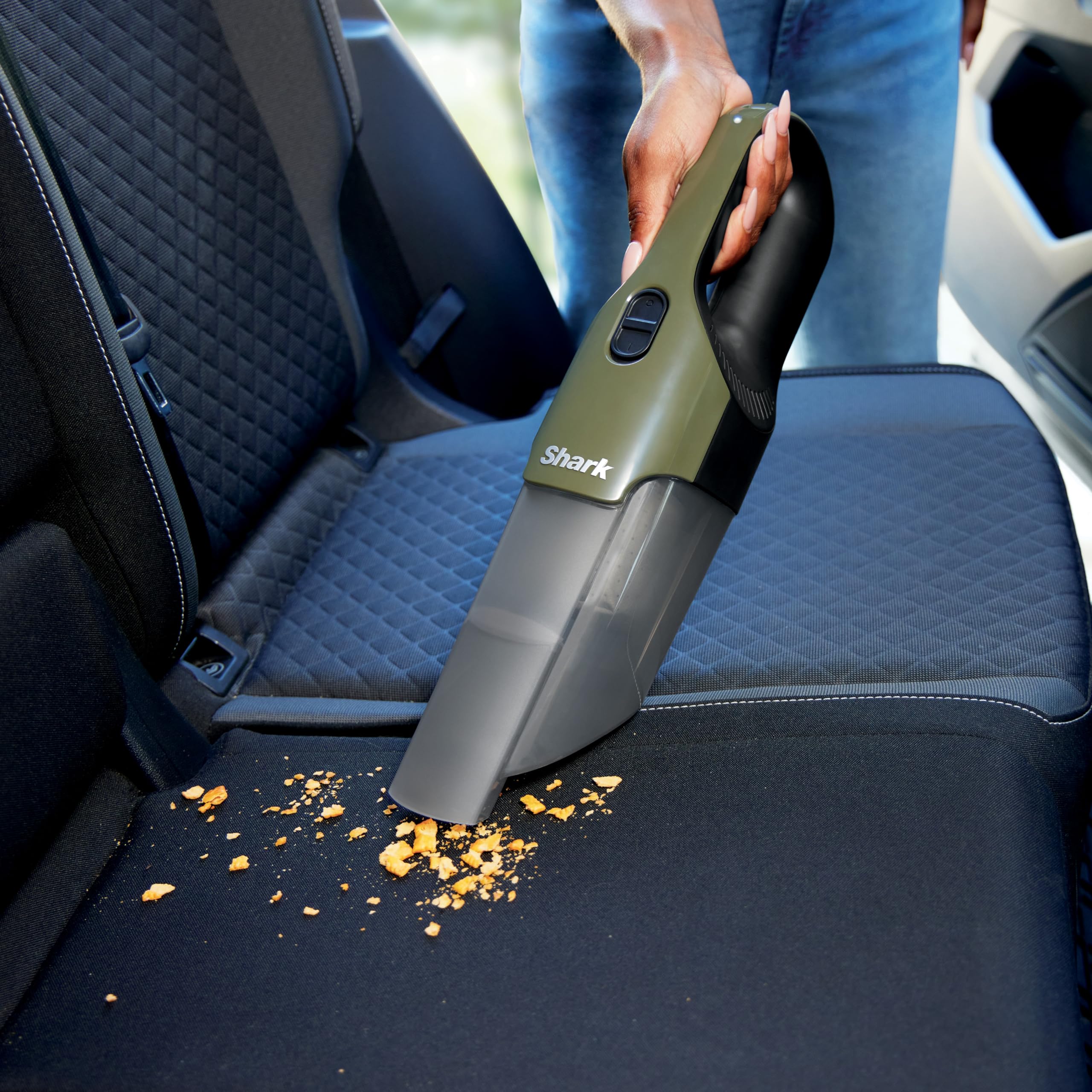 Shark Cyclone Handheld Vacuum - HyperVelocity Suction, Lightweight 1.6 lbs, XL Dust Cup, USB Charging, 8